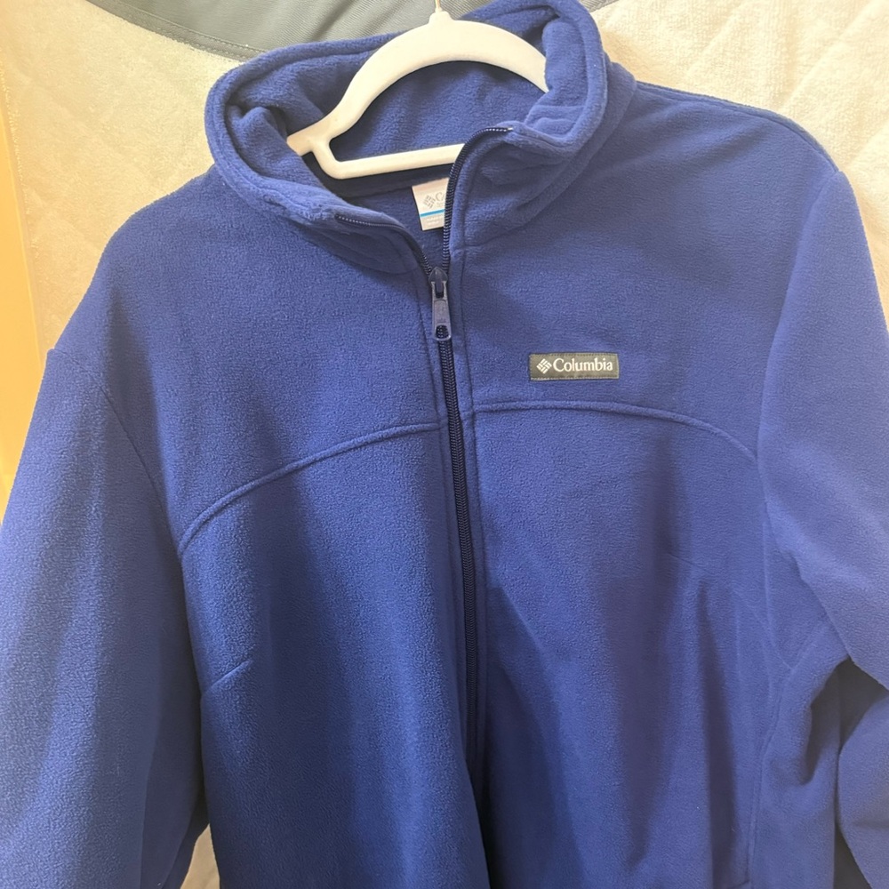 Columbia Royal Blue Fleece Jacket